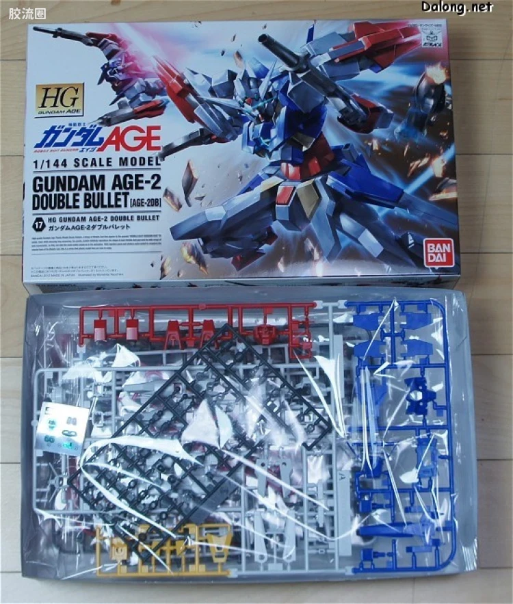 高达AGE HG AGE 普通版 17 高达AGE-2 双枪型 - 图片